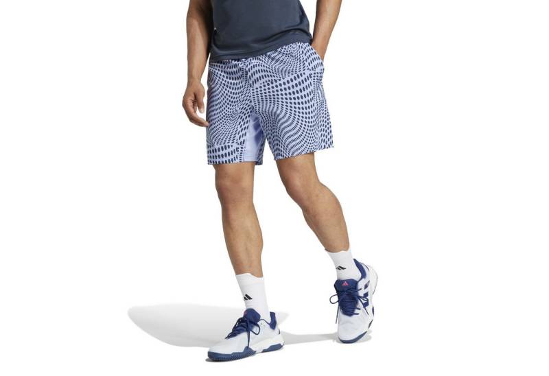 adidas Performance Shorts Tennishose Club Graphic kurz blau Herren von adidas Performance