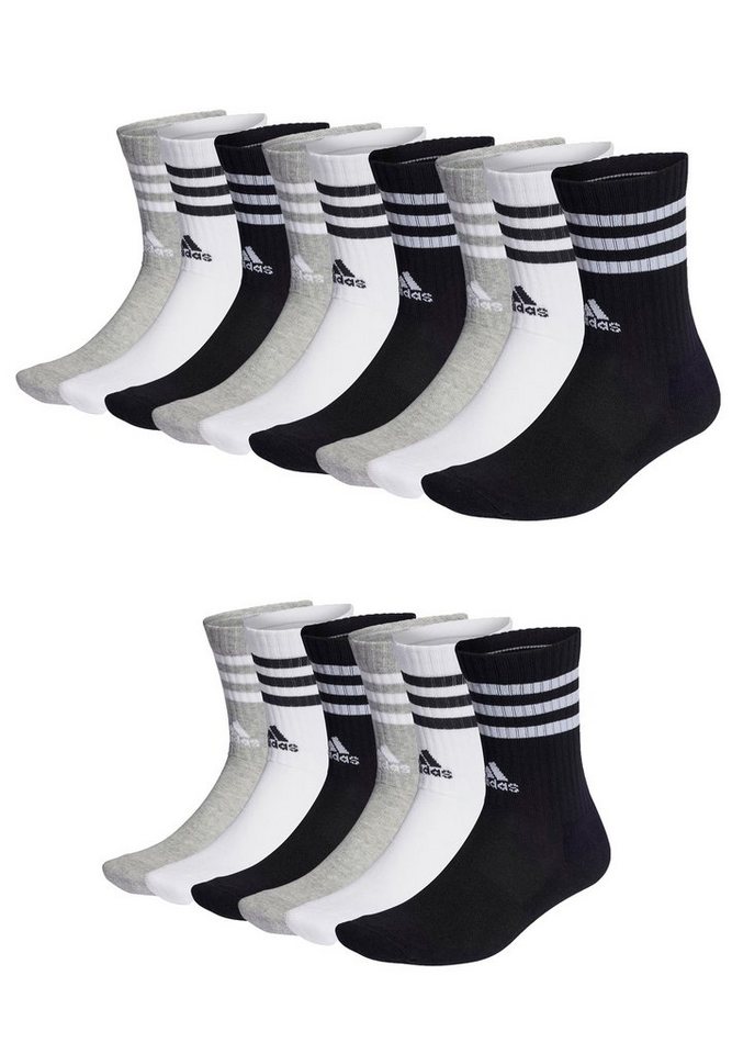 adidas Performance Socken 3S CSH CRW 15 Paar (Spar-Pack, 15-Paar, 15er-Pack) von adidas Performance