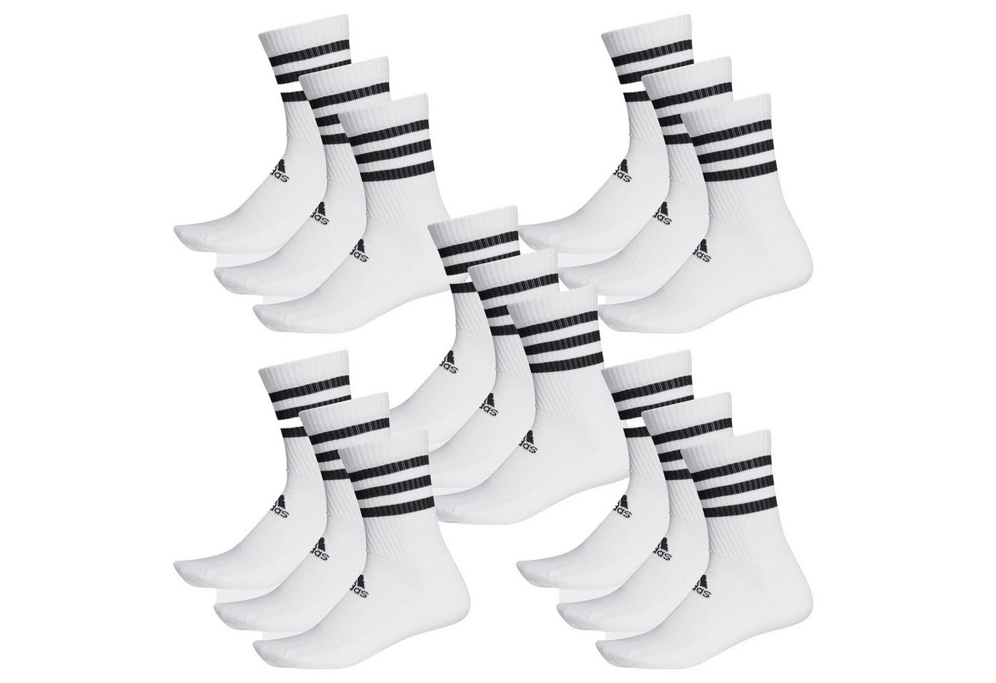 adidas Performance Socken 3S CSH CRW 15 Paar (Spar-Pack, 15-Paar, 15er-Pack) von adidas Performance