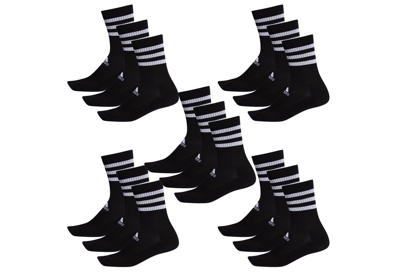 adidas Performance Socken 3S CSH CRW 15 Paar (Spar-Pack, 15-Paar, 15er-Pack) von adidas Performance