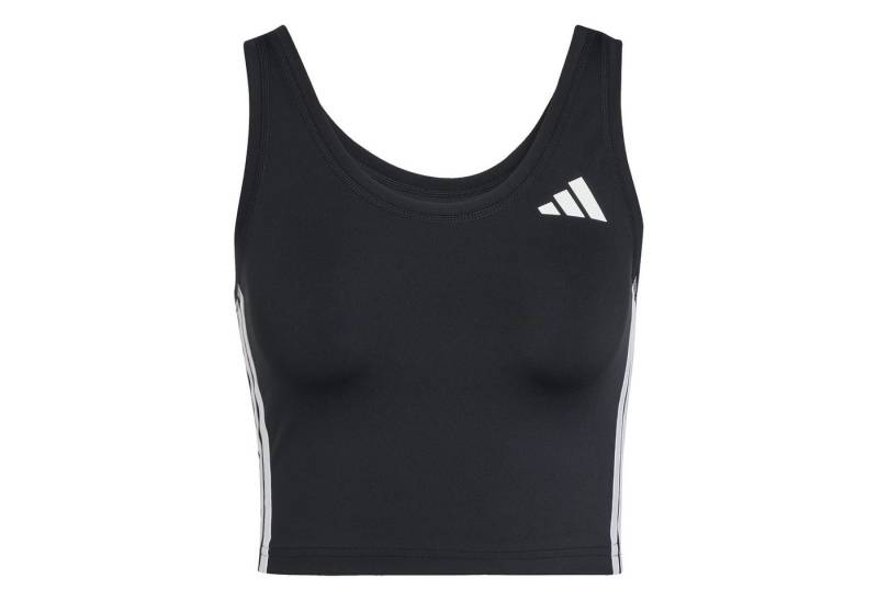 adidas Performance Sport-Bustier TE 3S CROP TANK BLACK/WHITE von adidas Performance