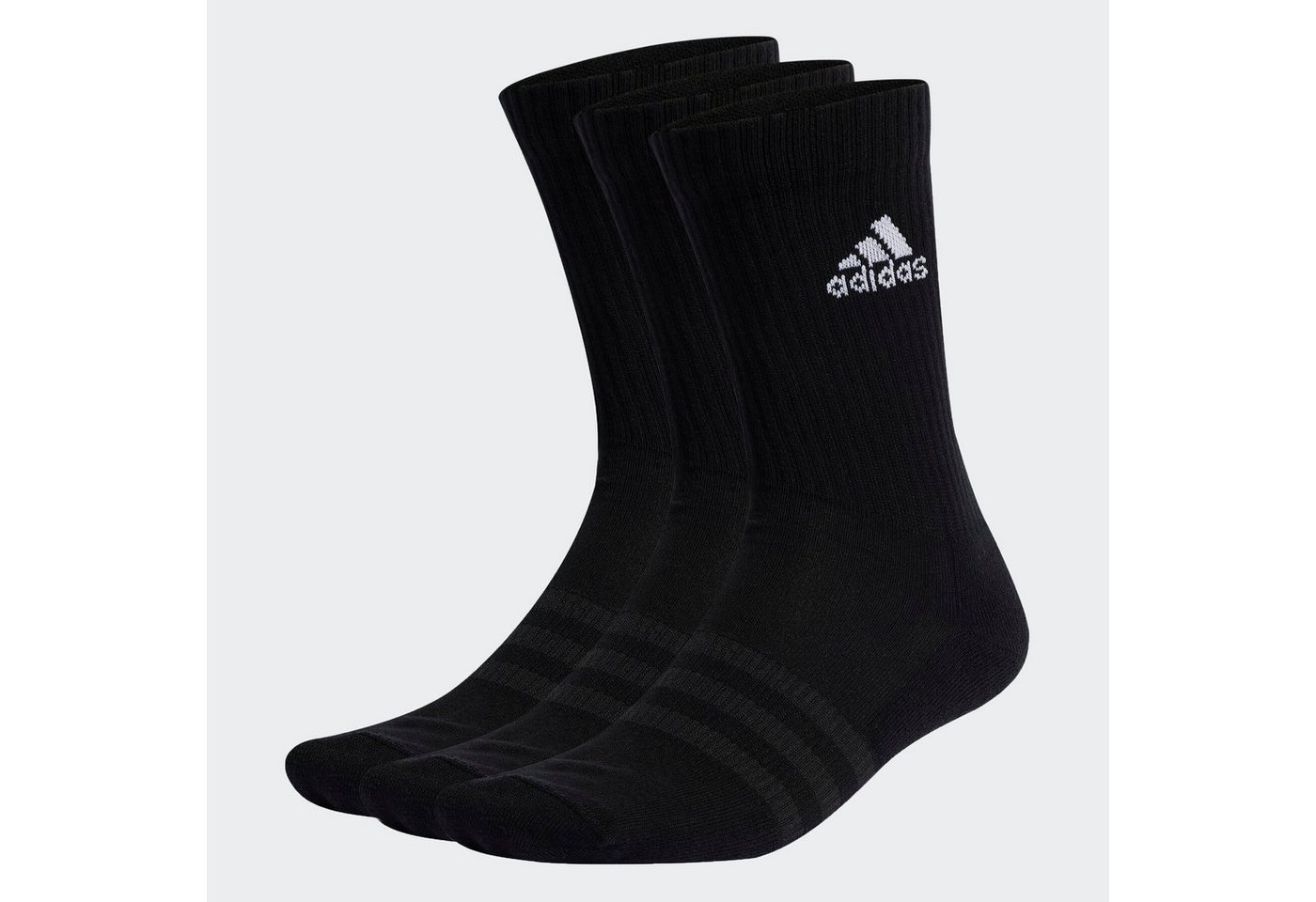 adidas Performance Sportsocken CUSHIONED CREW SOCKEN, 3 PAAR (3-Paar) von adidas Performance