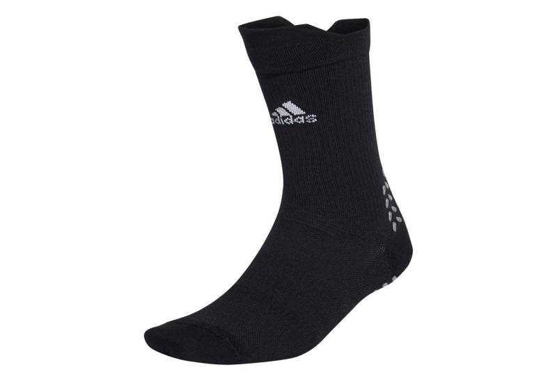 adidas Performance Sportsocken Crew Grip Printed Light schwarz - 1 Paar von adidas Performance