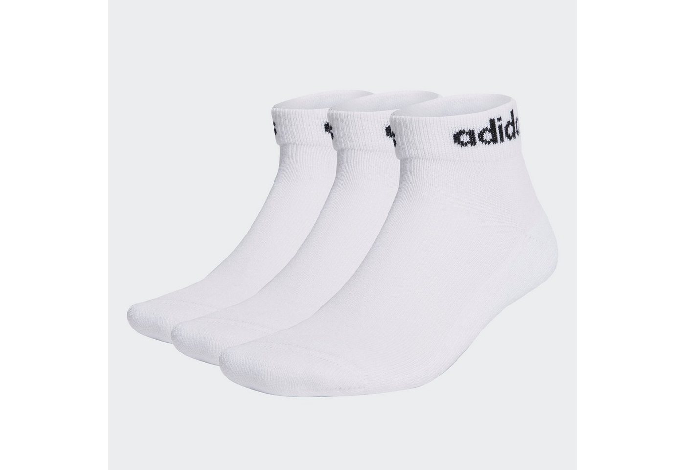 adidas Performance Sportsocken LINEAR CUSHIONED ANKLE SOCKEN, 3 PAAR (3-Paar) von adidas Performance