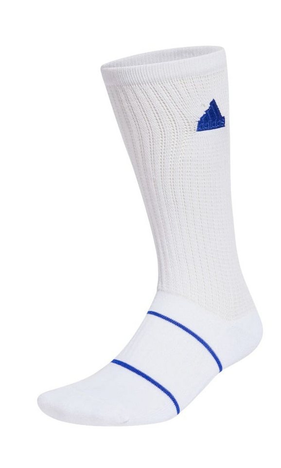 adidas Performance Sportsocken Crew Cushioned Slouchy weiss/blau - 1 Paar von adidas Performance