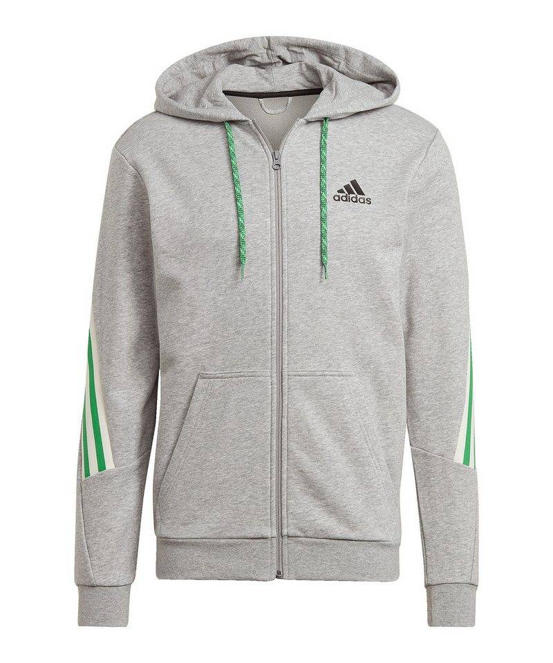 adidas Performance Sweatjacke adidas Performance 3 Stripes Kapuzenjacke Baumwolle von adidas Performance