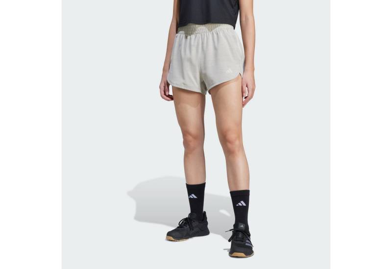 adidas Performance Sweatshorts PACER TRAINING 3-STREIFEN WOVEN HIGH-RISE SHORTS von adidas Performance