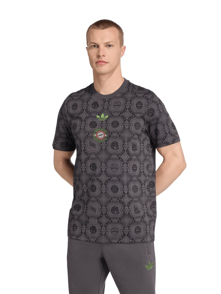 adidas Performance T-Shirt FC Bayern München, T-Shirt Wiesn 2025, Herren, Grau von adidas Performance