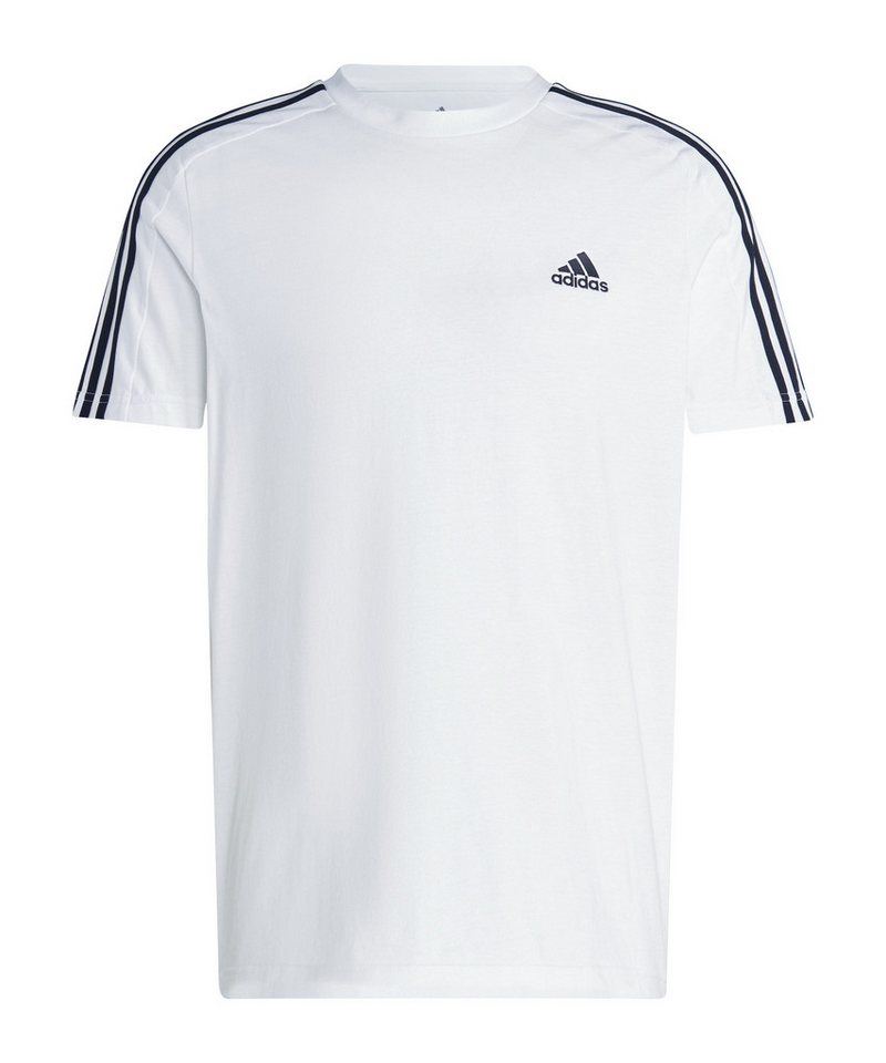 adidas Performance T-Shirt adidas Performance 3S T-Shirt Weiß Herren Baumwolle von adidas Performance