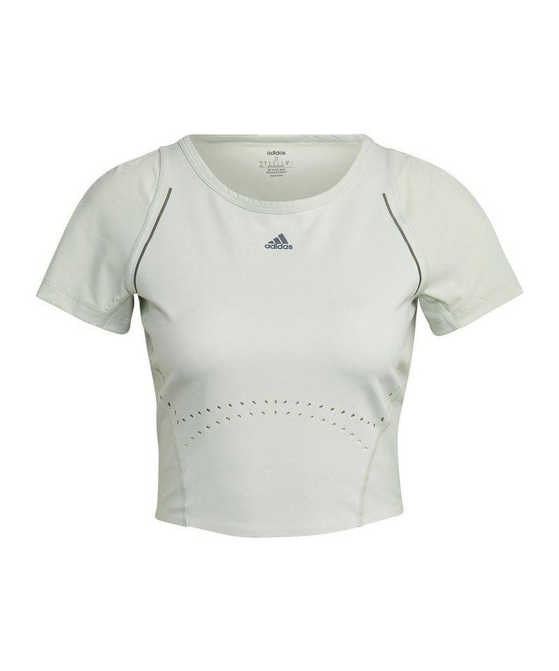 adidas Performance T-Shirt adidas Performance Wtr Cropped T-Shirt Damen Damen Polyester von adidas Performance