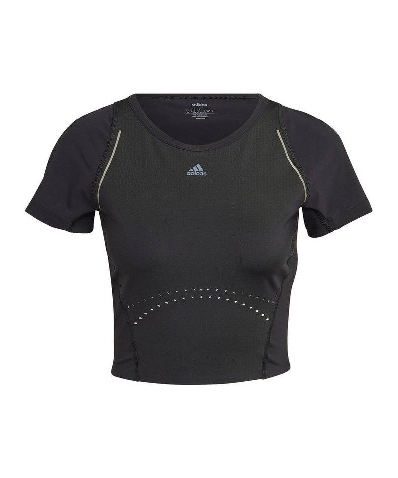 adidas Performance T-Shirt adidas Performance Wtr Cropped T-Shirt Damen Damen Polyester von adidas Performance