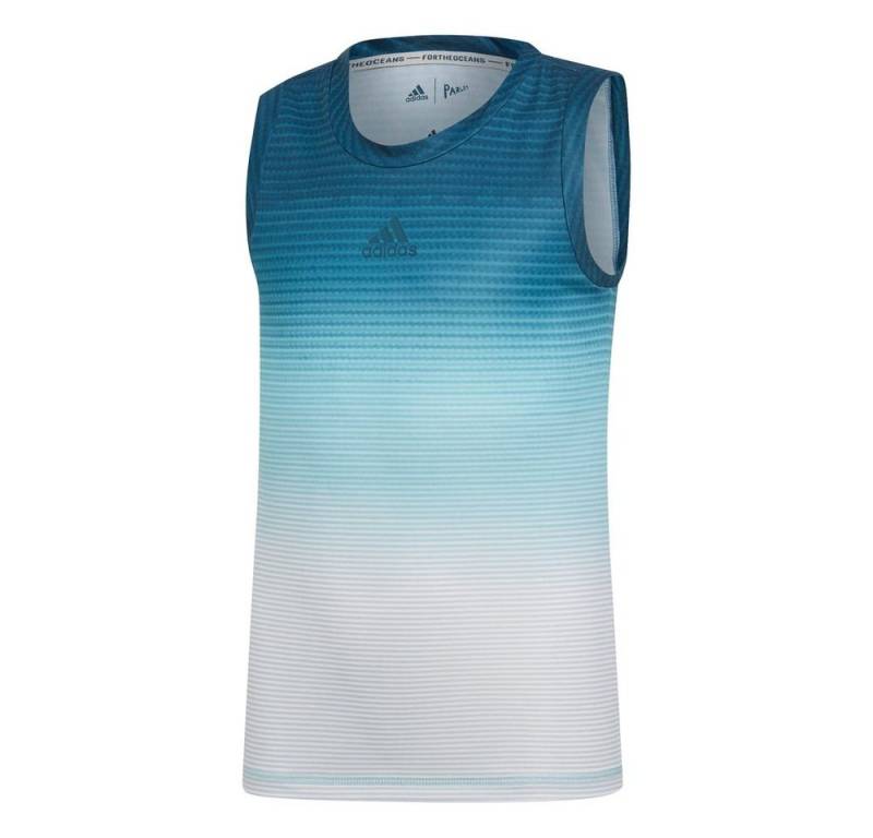 adidas Performance Tanktop Tennis-Tank Praley #19 blau/weiss Mädchen von adidas Performance