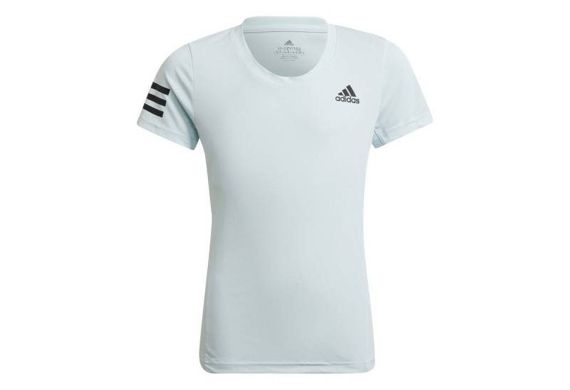 adidas Performance Tennisshirt Club 3 Stripes #22 hellblau Mädchen von adidas Performance