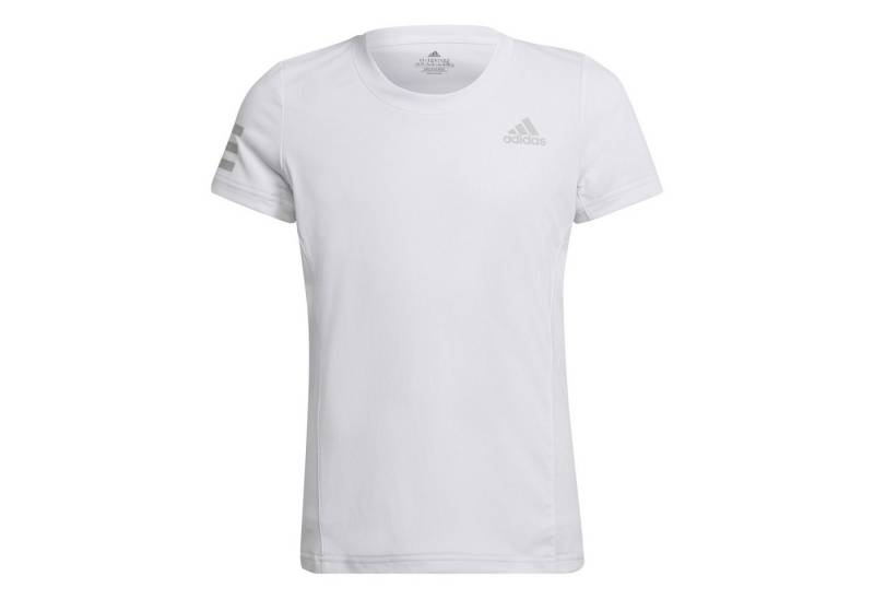 adidas Performance Tennisshirt Club 3 Stripes #22 weiss Mädchen von adidas Performance
