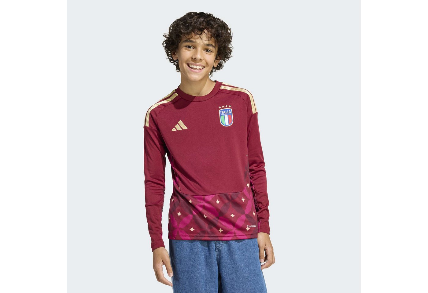 adidas Performance Torwarttrikot ITALIEN 26 TORWART LANGARM-HEIMTRIKOT KINDER (1-tlg) von adidas Performance