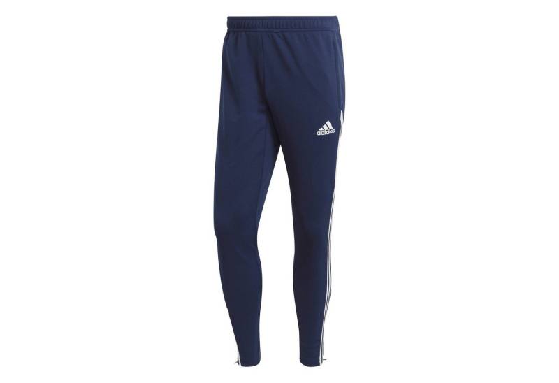 adidas Performance Trainingshose Condivo 22 (schmal geschnitten, rec. Polyester) lang dunkelblau Herren von adidas Performance