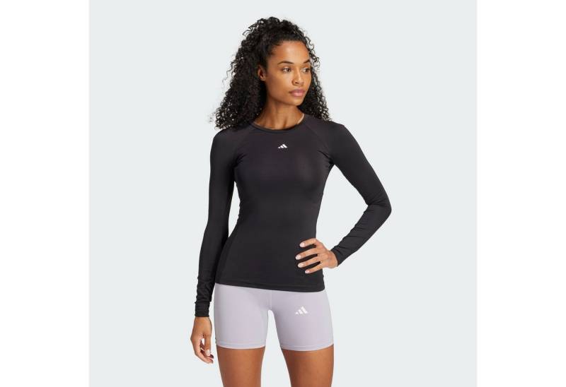 adidas Performance Crop-Top TECHFIT TRAINING LONGSLEEVE von adidas Performance