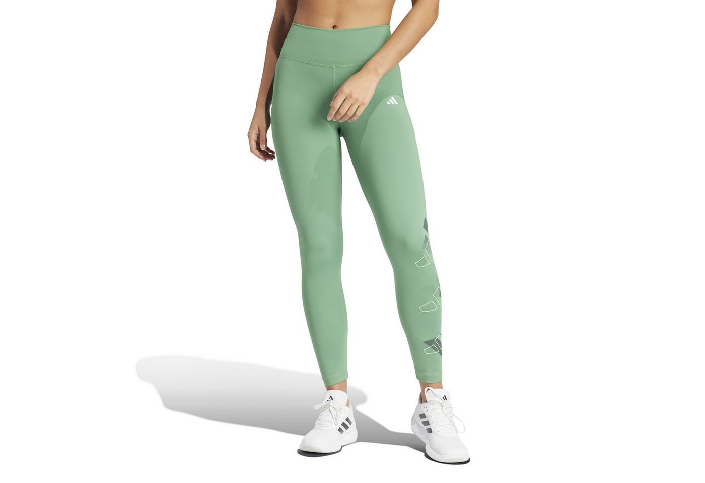 adidas Performance Trainingstights Sport-Tight 7/8 (enganliegend) Train Essentials Brand Lover grün Damen von adidas Performance