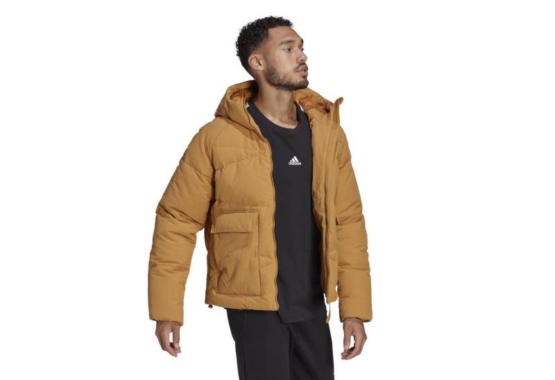 adidas Performance Winterjacke Winter-Daunenjacke Big Baffle Down braun Herren von adidas Performance