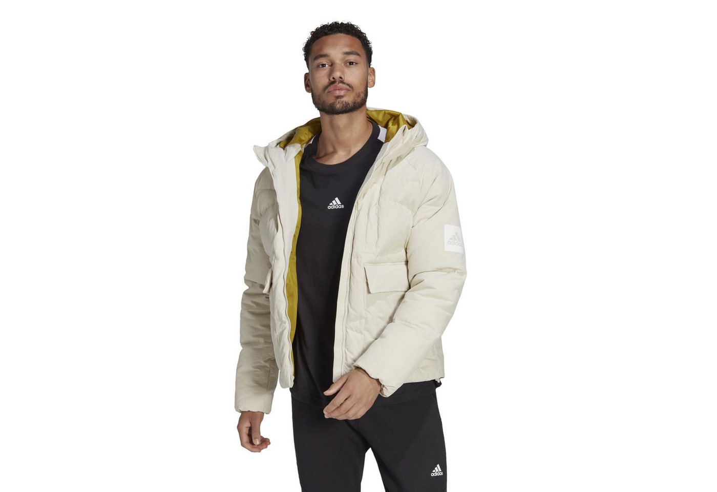 adidas Performance Winterjacke Winter-Daunenjacke Big Baffle Down weiss Herren von adidas Performance