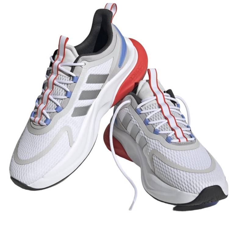 adidas Performance Alphabounce+ Bounce (Dämpfung) weiss/silber/blau Herren Sneaker von adidas Performance