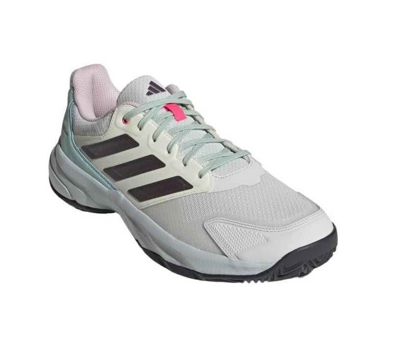 adidas Performance CourtJam Control 3 Clay/Sandplatz weiss/bunt Herren Tennisschuh von adidas Performance