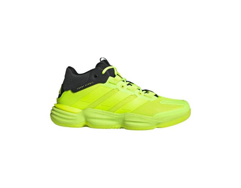 adidas Performance Hallen-Indoorschuhe Courtstabil (Basketball) limegelb/schwarz Herren Badmintonschuh von adidas Performance