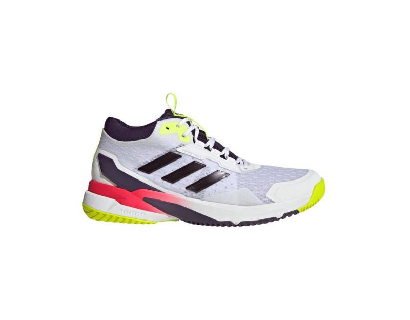 adidas Performance Hallen-Indoorschuhe CrazyFlight Mid 6 weiss/schwarz Herren Badmintonschuh von adidas Performance