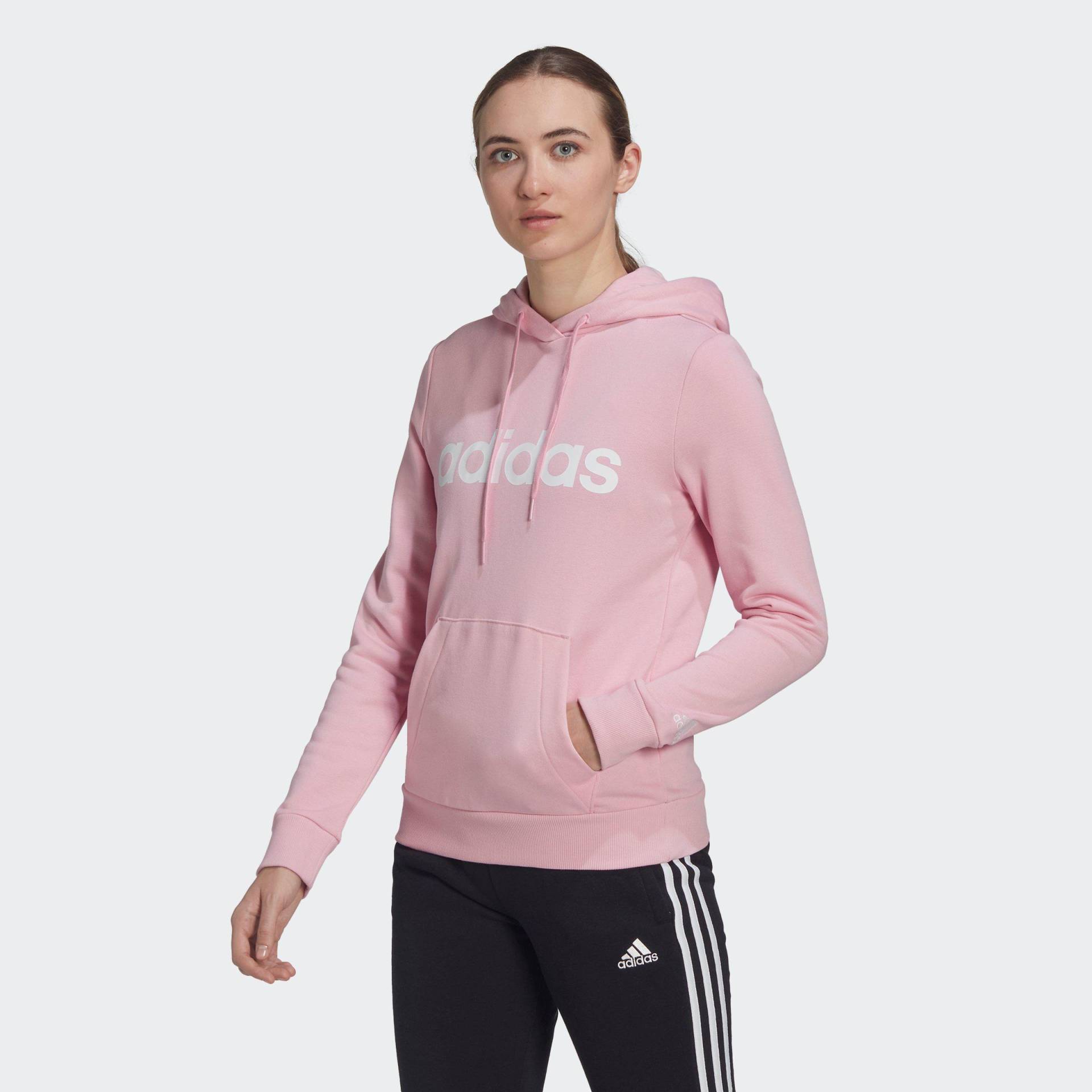 Große Größen: Kapuzensweatshirt, rosa, Gr.L-XXL von adidas Sportswear