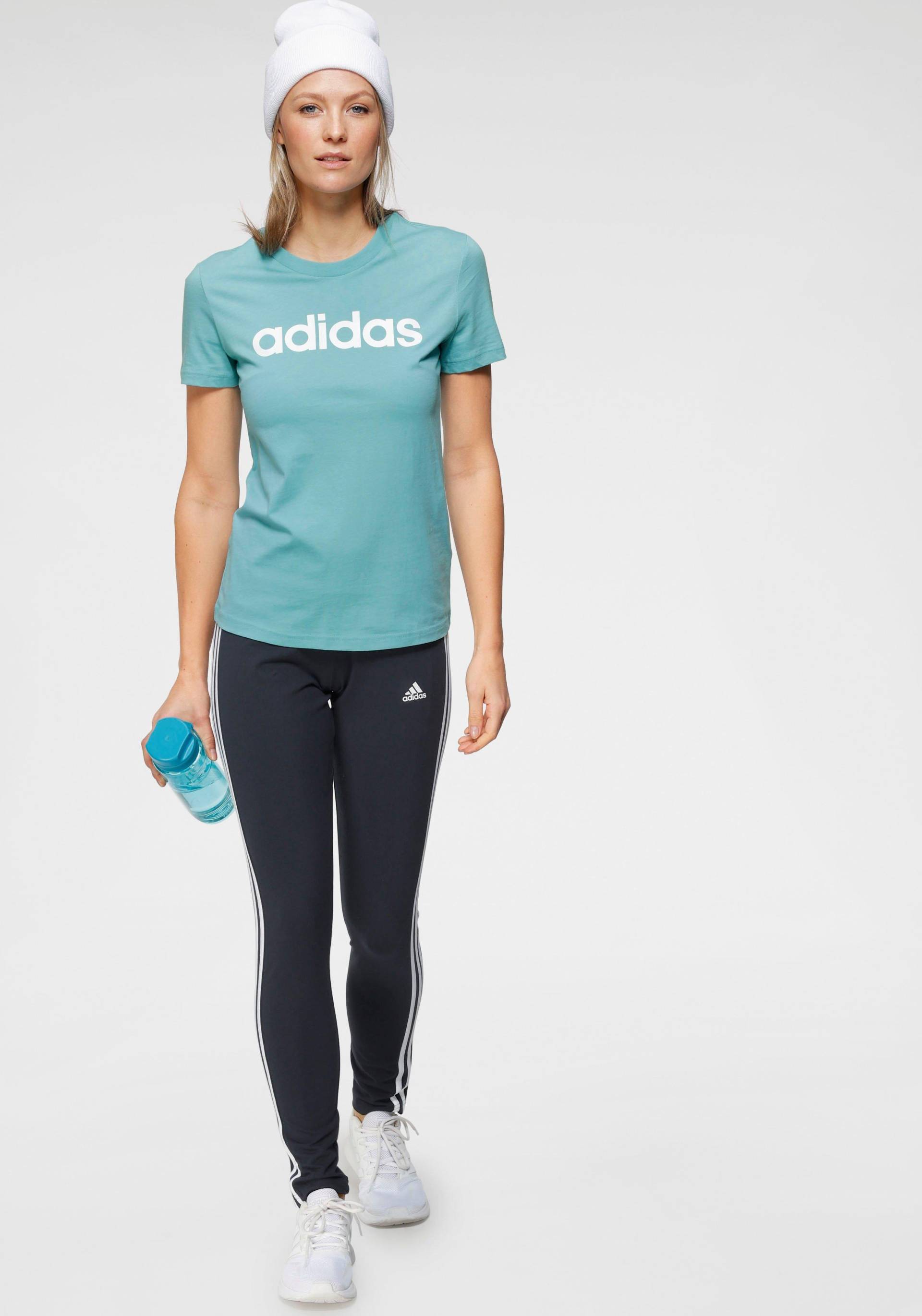 Große Größen: Leggings, blau, Gr.L-XXL von adidas Sportswear