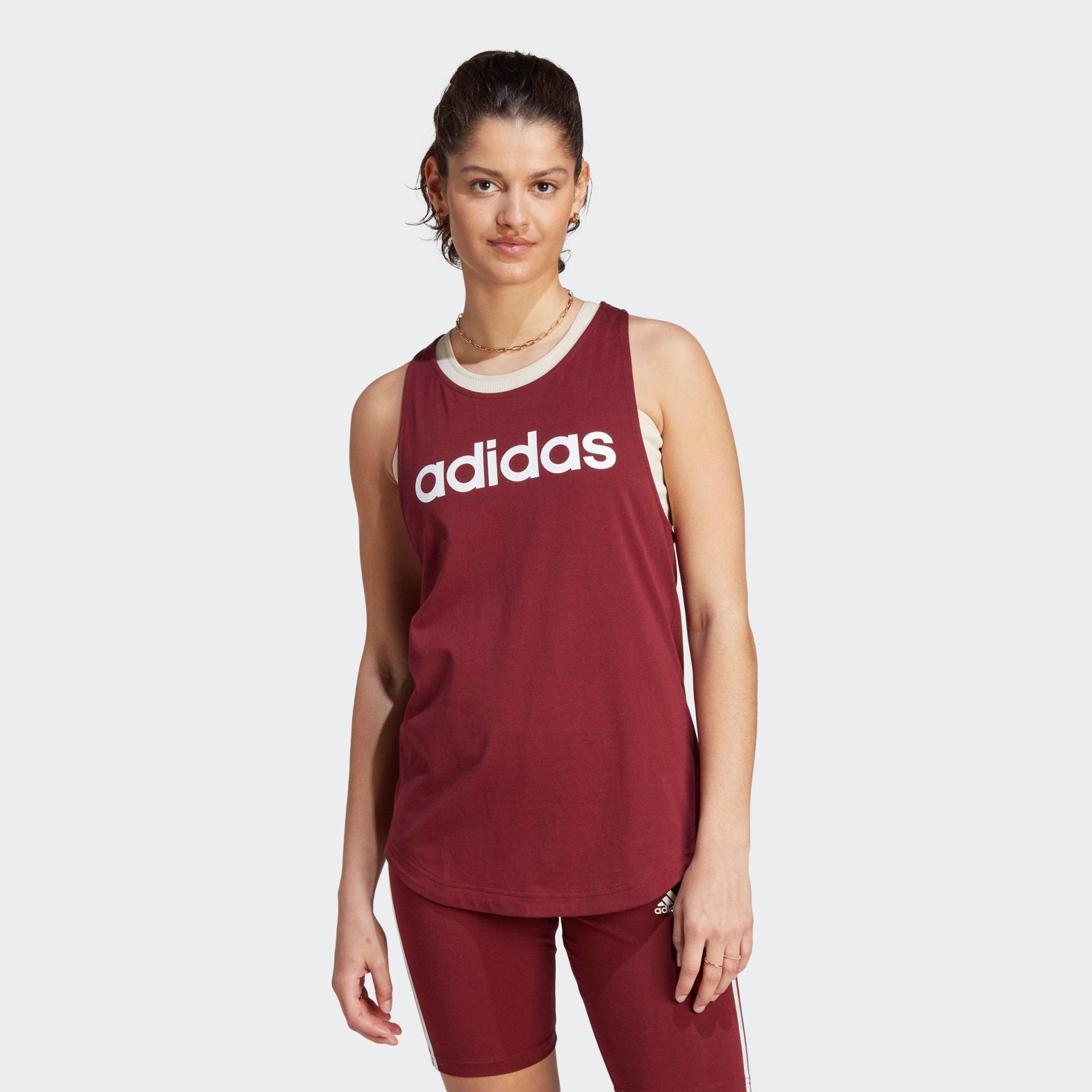 Große Größen: Tanktop, bordeaux, Gr.L-XXL von adidas Sportswear