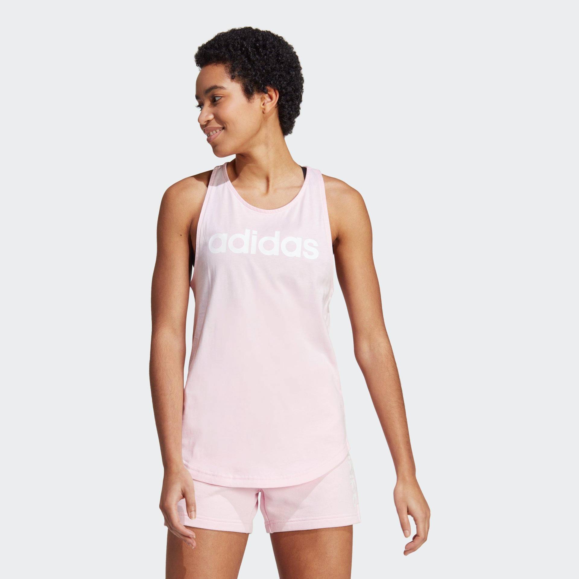 Große Größen: Tanktop, pink-weiß, Gr.L-XXL von adidas Sportswear