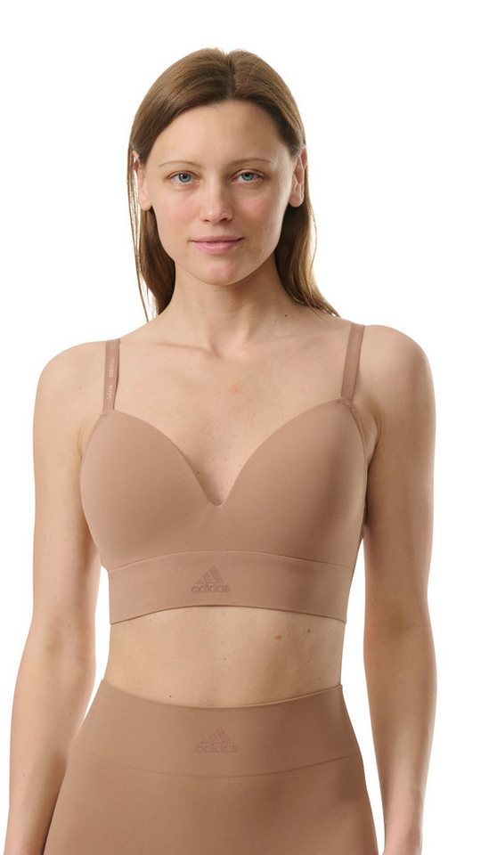 adidas Sportswear Bügelloser BH Active Seamless Micro Stretch elastisches Unterbrustband, ohne Bügel von adidas Sportswear