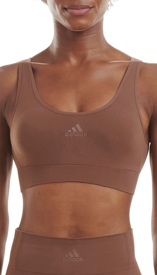 adidas Sportswear Bustier Active Seamless Micro Stretch mit breitem Unterbrustband von adidas Sportswear