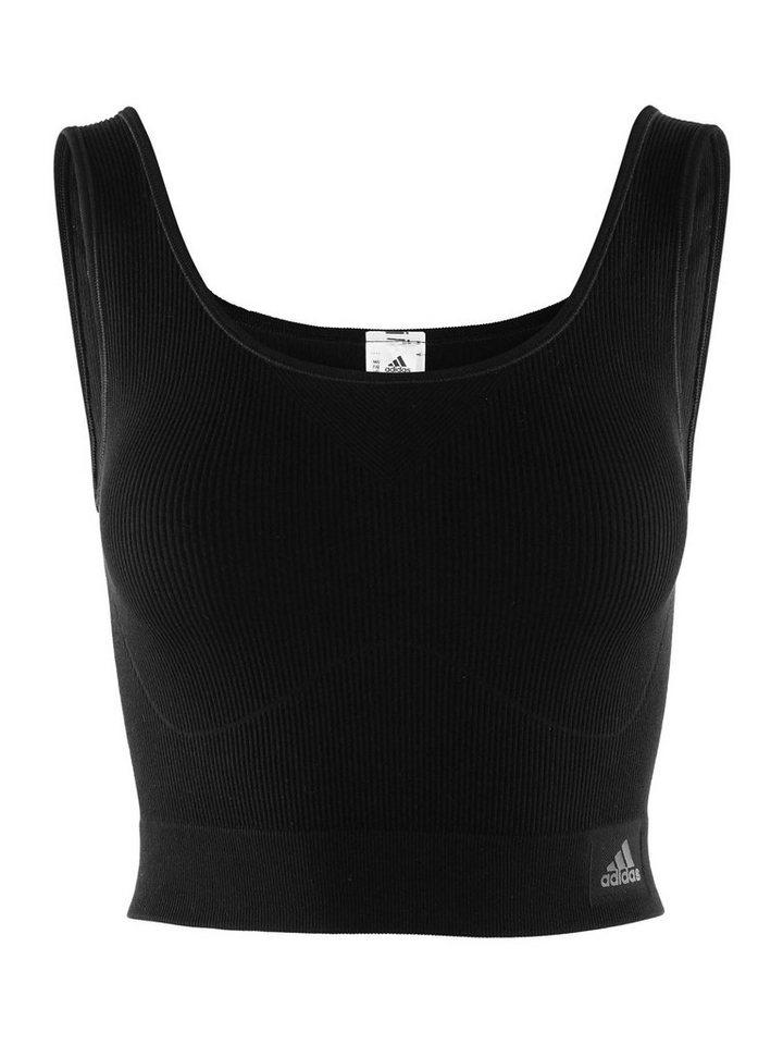 adidas Sportswear Crop-Top Ripp Stretch von adidas Sportswear