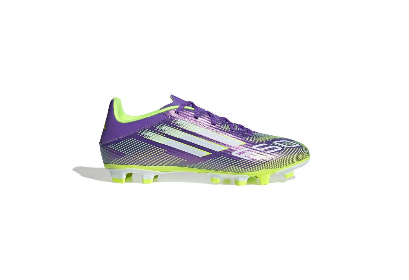 adidas Sportswear F50 CLUB FG/MG Herren Fußballschuh - Purple Rush/Cloud White/Lucid Le Fußballschuh von adidas Sportswear