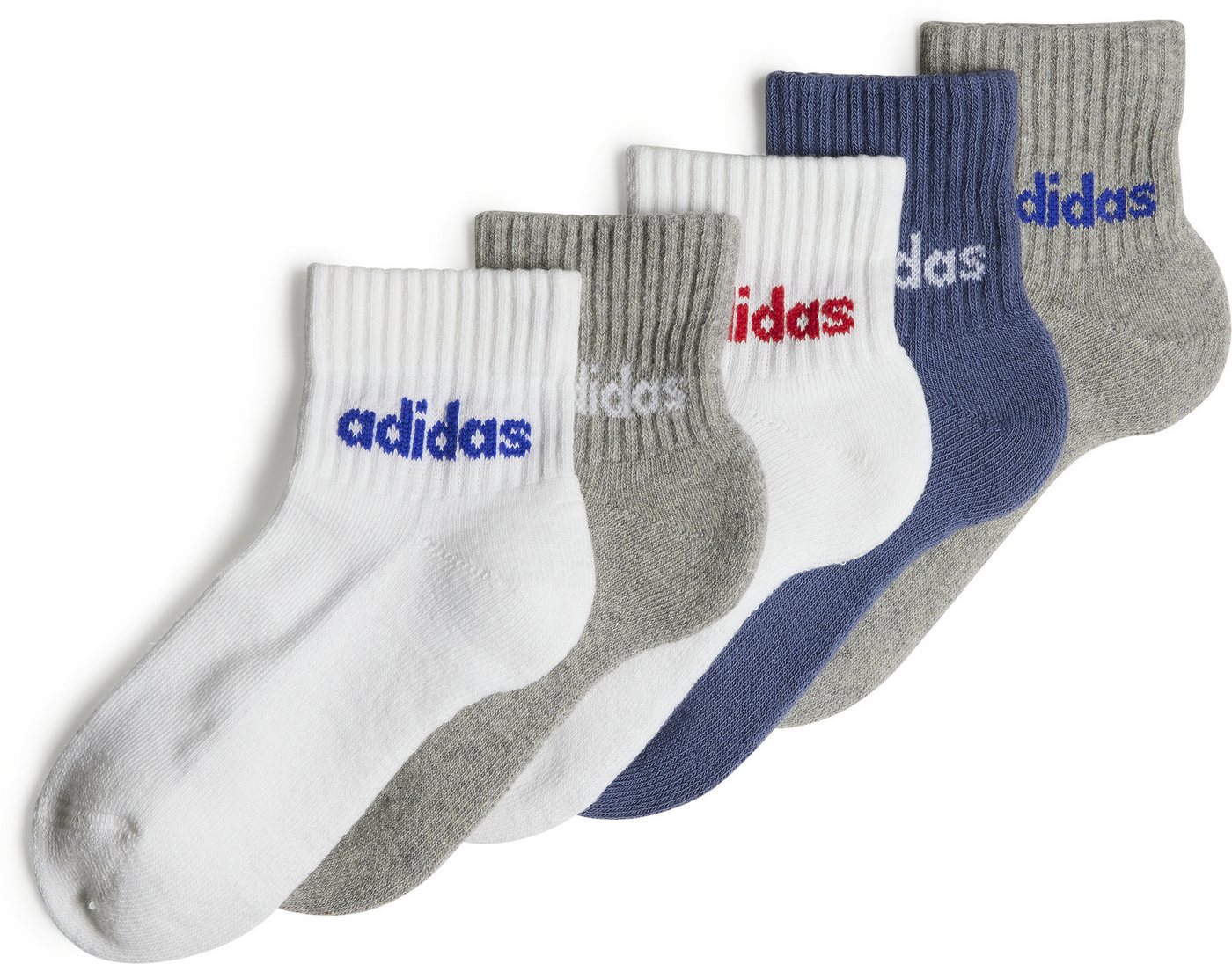 adidas Sportswear Freizeitsocken KIDS LIN ANK 5P NAVY adidas Sportswear Freizeitsocken KIDS LIN ANK 5P NAVY von adidas Sportswear