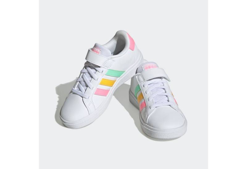 adidas Sportswear GRAND COURT 2.0 KIDS Klettschuh Design auf den Spuren des adidas Superstar von adidas Sportswear
