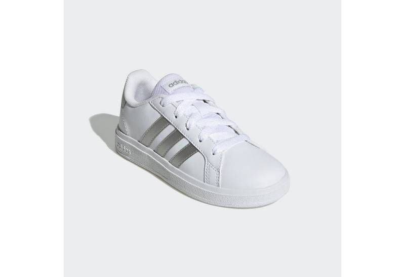 adidas Sportswear GRAND COURT LIFESTYLE TENNIS LACE-UP Sneaker Design auf den Spuren des adidas Superstar, für Kinder von adidas Sportswear