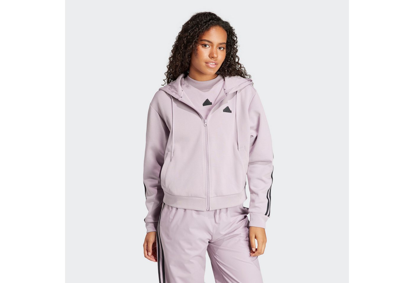 adidas Sportswear Kapuzensweatshirt W FI 3S FZ HD von adidas Sportswear