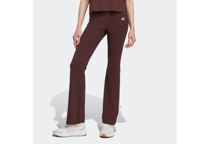 adidas Sportswear Leggings W SL SJ FLARLEG (1-tlg) Hoher Bund, ausgestellte Beinform von adidas Sportswear