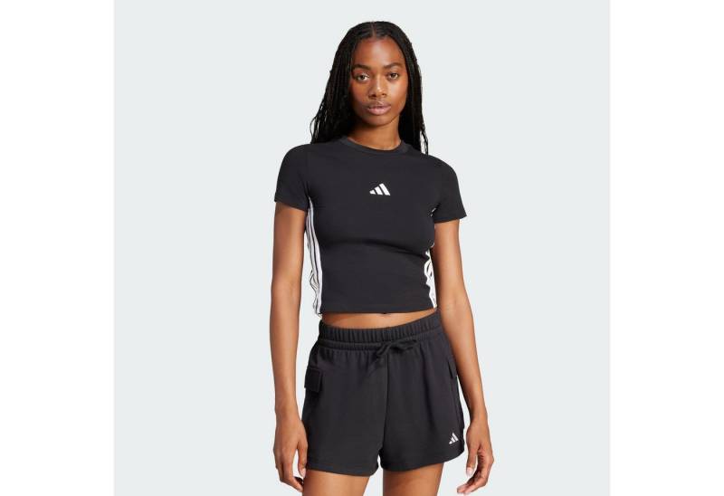 adidas Sportswear Longsleeve ESSENTIALS 3-STREIFEN SLIM BABY T-SHIRT von adidas Sportswear