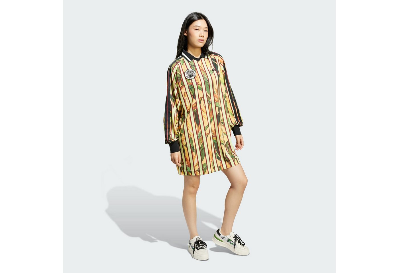 adidas Sportswear Midikleid ADIDAS X FARM PREMIUM KLEID von adidas Sportswear