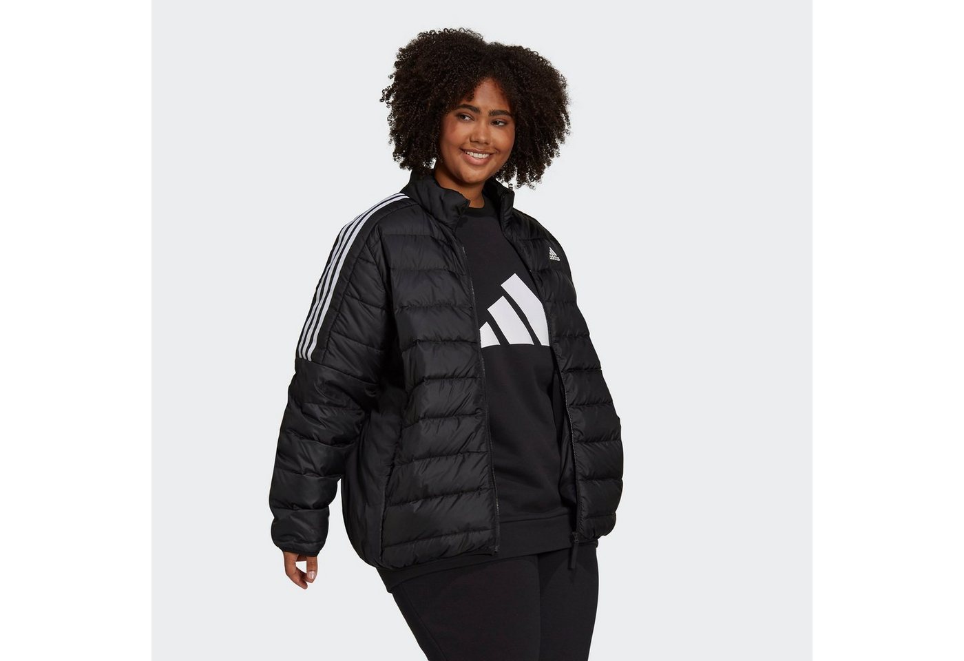 adidas Sportswear Outdoorjacke ESSENTIALS LIGHT DAUNENJACKE von adidas Sportswear