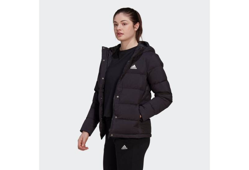 adidas Sportswear Daunenjacke HELIONIC HOODED DAUNENJACKE Winterjacke Damen von adidas Sportswear