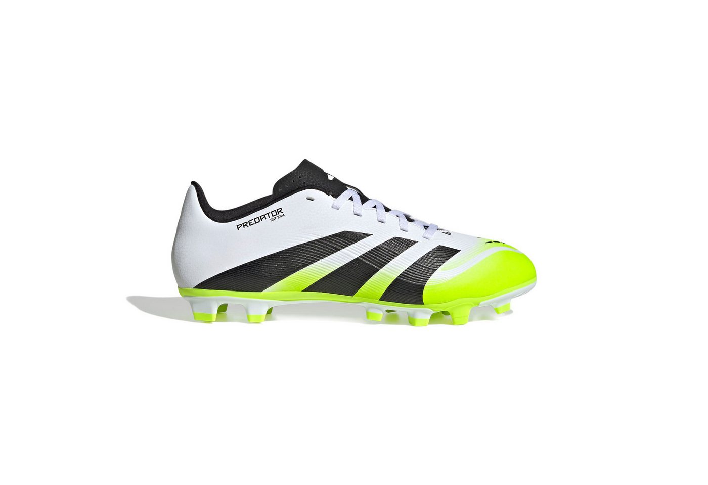 adidas Sportswear PREDATOR CLUB FG/MG Herren Fußballschuh - White/Black/Lemon Fußballschuh von adidas Sportswear