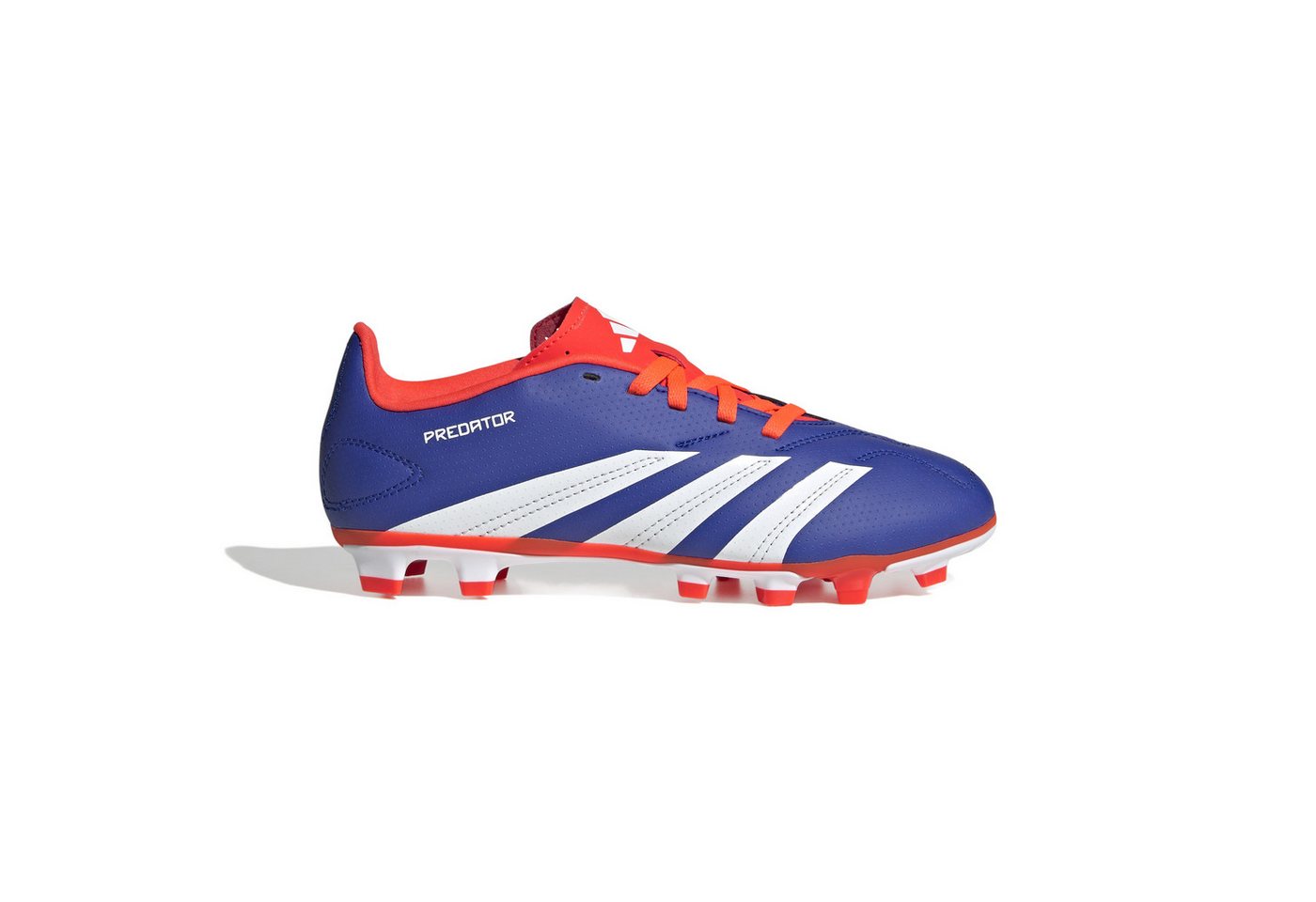 adidas Sportswear PREDATOR CLUB FxG Kinder Kunstrasen-Fußballschuh blau/weiß/orange Fußballschuh von adidas Sportswear