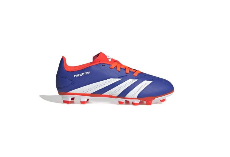 adidas Sportswear PREDATOR CLUB FxG Kinder Kunstrasen-Fußballschuh blau/weiß/orange Fußballschuh von adidas Sportswear