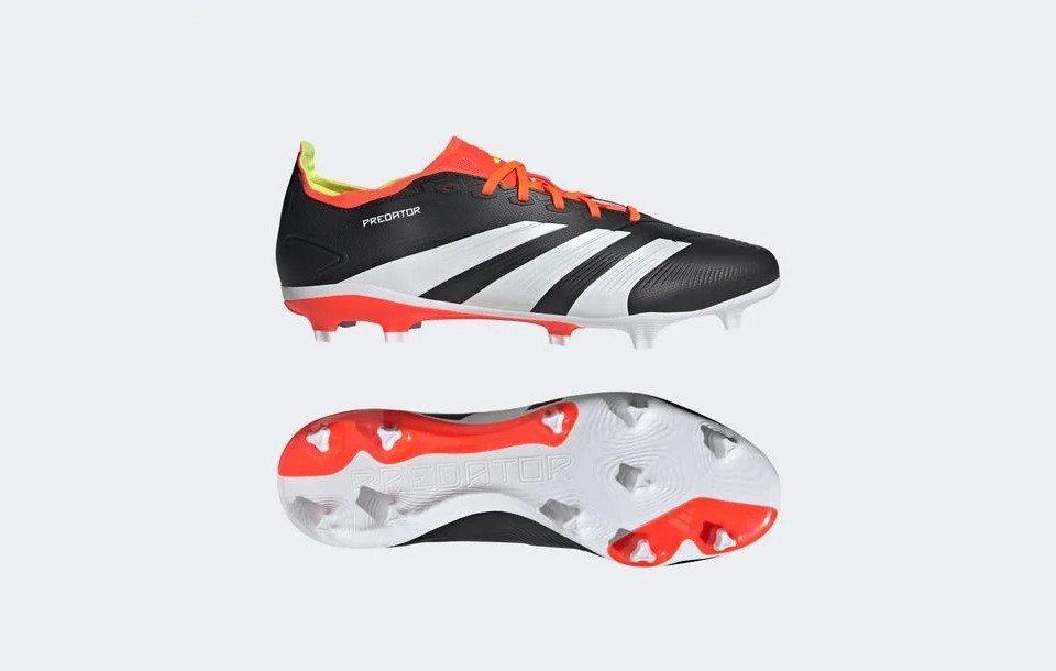 adidas Sportswear PREDATOR LEAGUE L FG CBLACK/FTWWHT/SOLRED Fußballschuh von adidas Sportswear