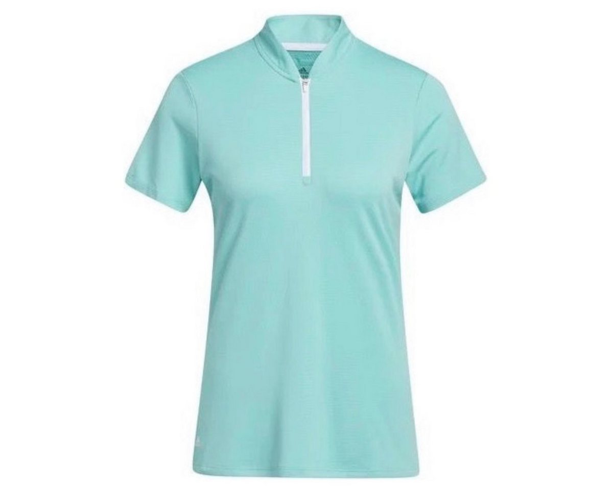 adidas Sportswear Poloshirt Adidas Ladies Heatready Zip Polo Mint von adidas Sportswear